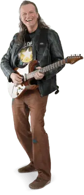 Alex mit Gitarre